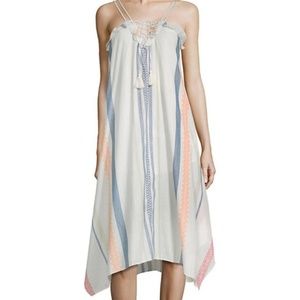 Red Carter Cotton Boho Cover-Up Style Dress